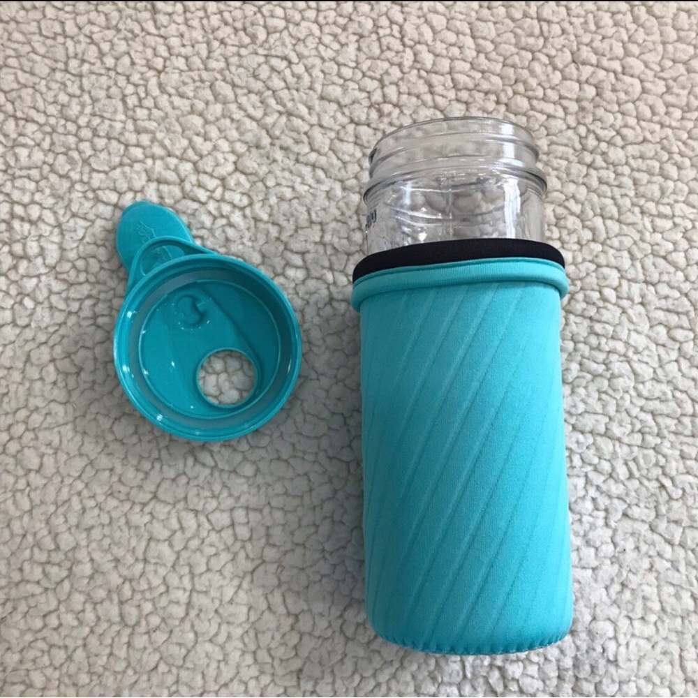 Masontops Mason Tops Jar Hydration Tumbler Drink Cup - Insulator Sleeve 
Glass - Picture 5 of 16